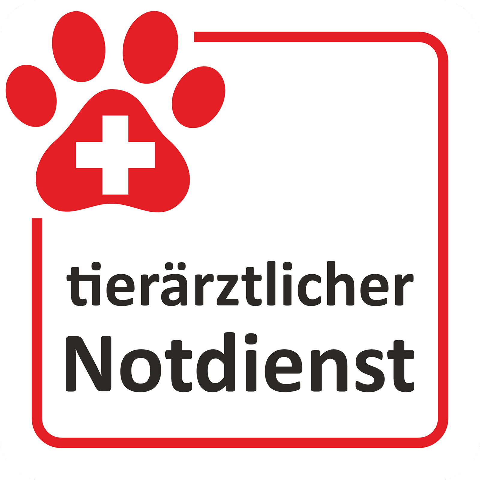 Notdienstbutton